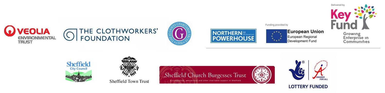 Funders of Wincobank Chapel: Veolia Environmental Trust, The Clothworkers Foundation, The J.G. Greaves Charitable Trusts, Northern Powerhouse, European Regional Development Fund, Key Fund, Sheffield City Council, Sheffield Town Trust, Sheffield Church Burgess Trust, Lottery Fund