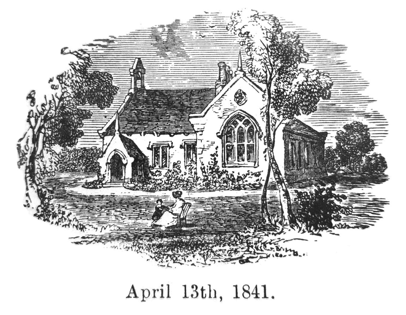 Sketch of Upper Wincobank Chapel